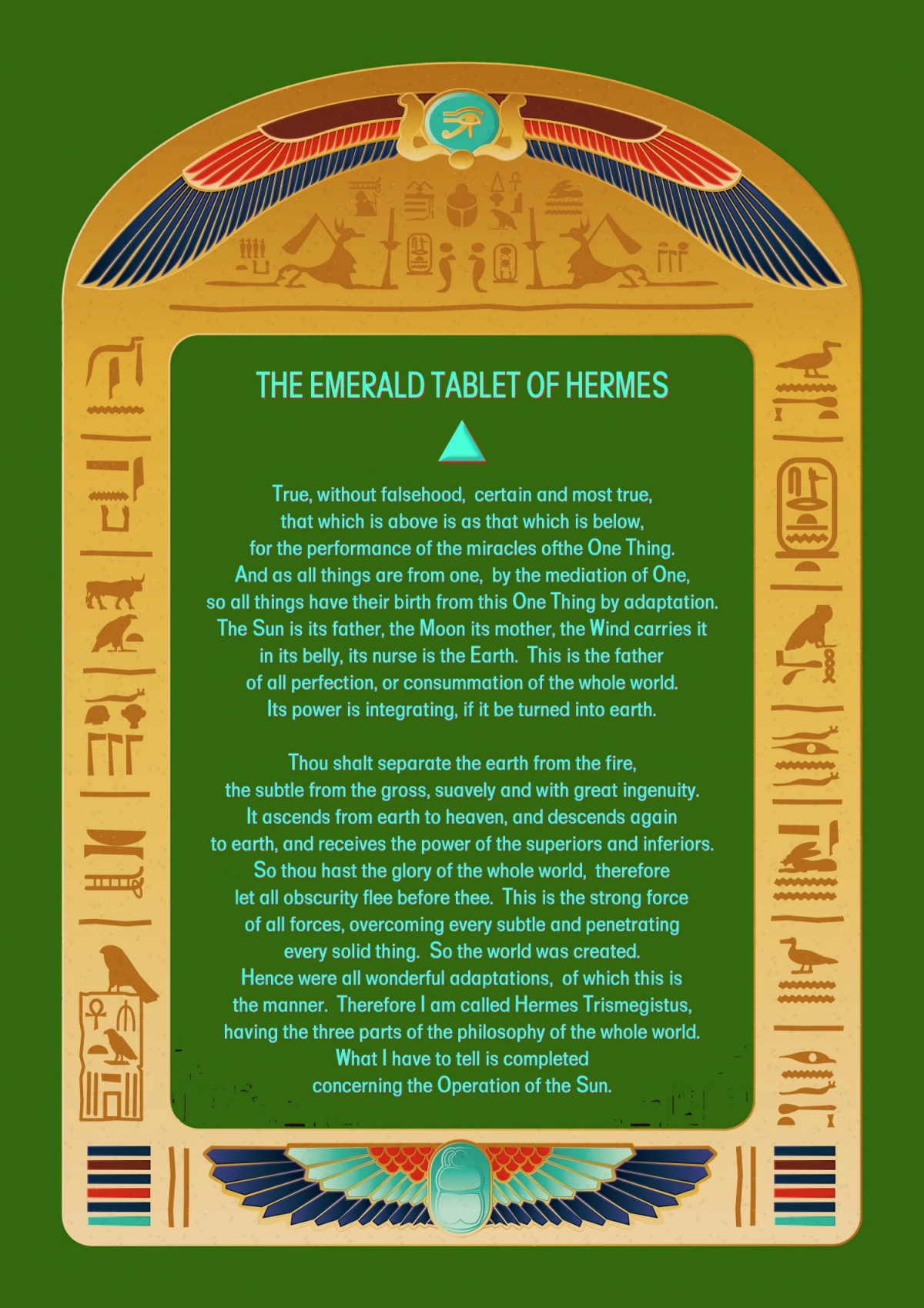 Emerald Tablet of Hermes merch